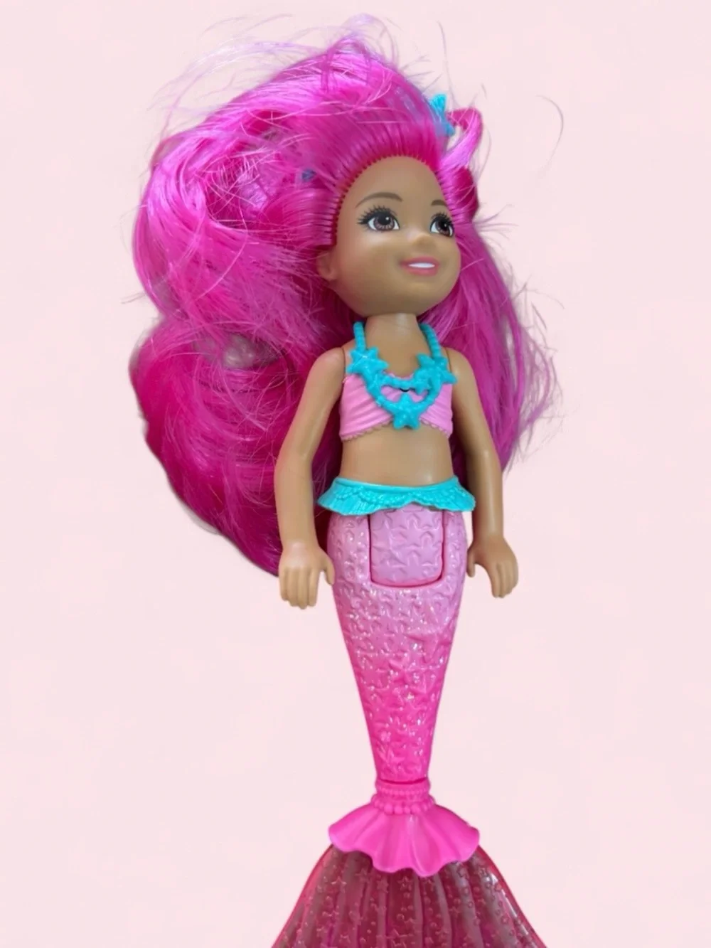 Lot of 4 Mermaid Fashion Dolls Articulated Sea Life Animal Figures Accessories